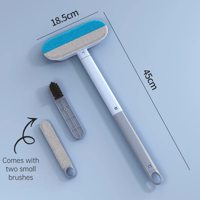 Long-Handled Pet Hair Remover for Carpets