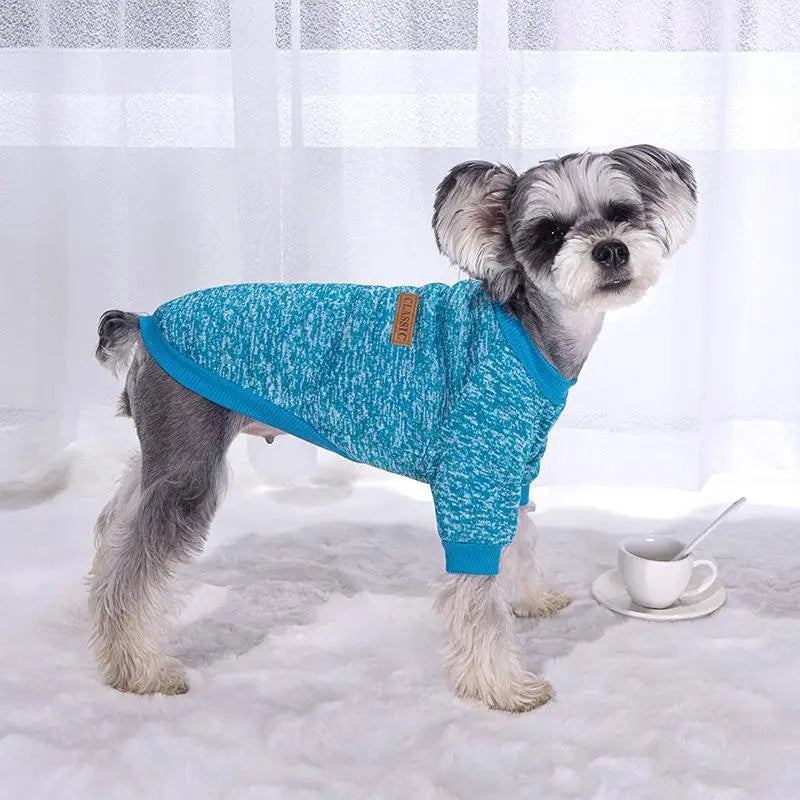 Warm Sweatshirt Jacket for Small Dogs