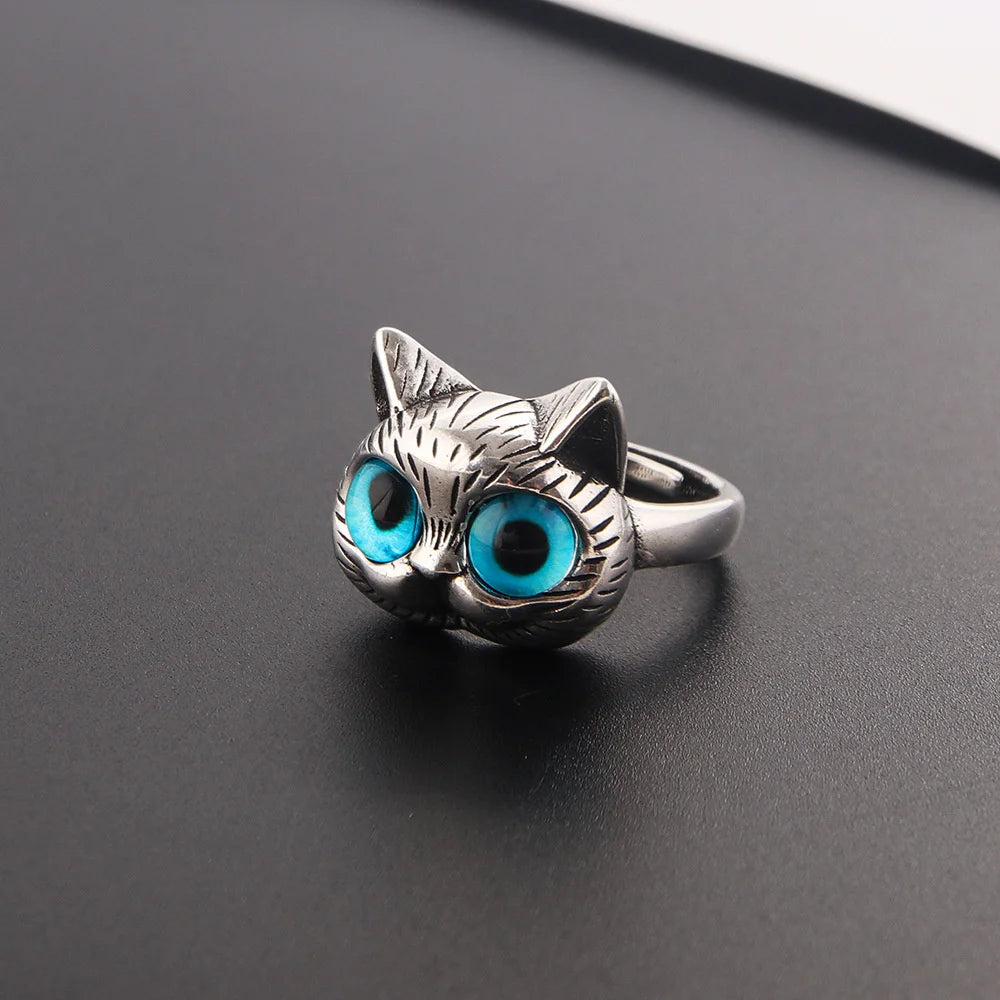 Cat Eye Adjustable Ring