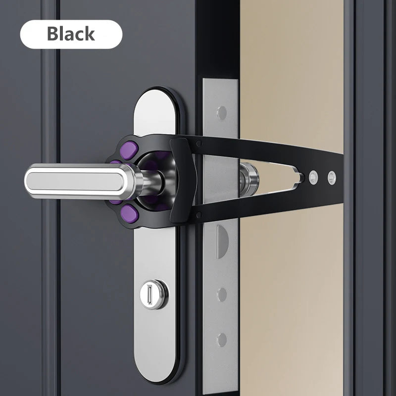 Cat Door Latch for Lever Handles