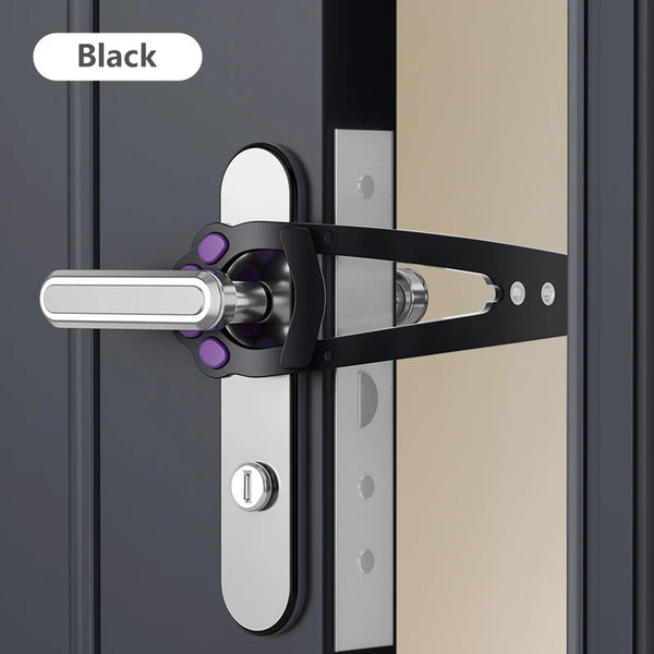 Cat Door Latch for Lever Handles