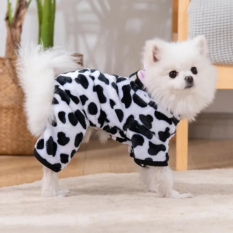 Fleece Animal Costume Hoodie for Small Dogs
