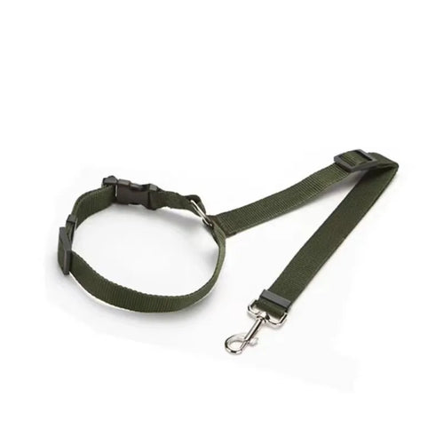 2-in-1 Dog Car Seat Belt and Lead