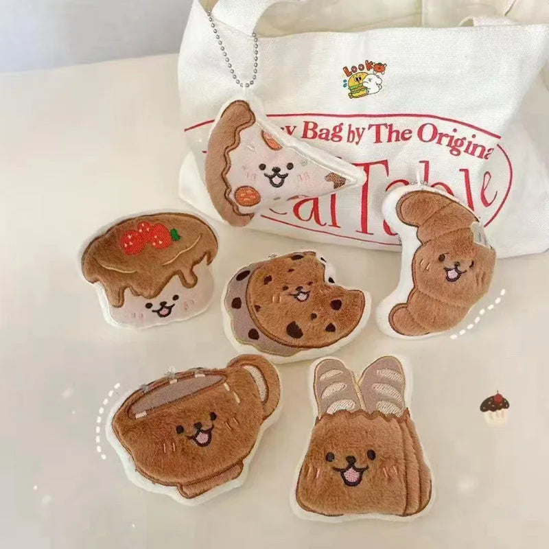 Squeaky Plush Cake and Coffee Cup Dog Toy