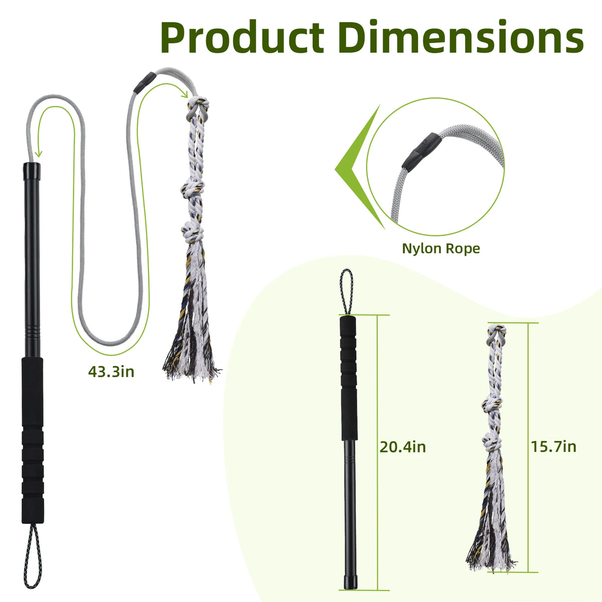 Flirt Pole Dog Toy