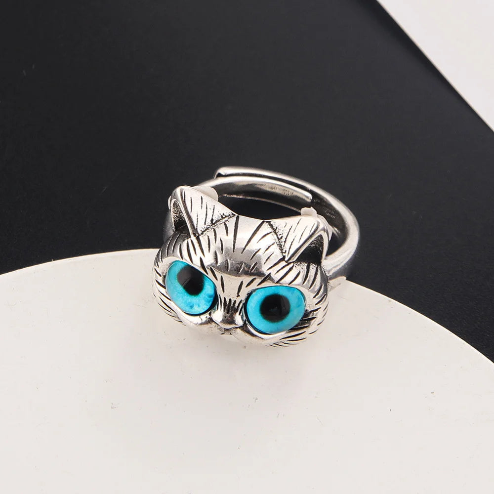 Cat Eye Adjustable Ring