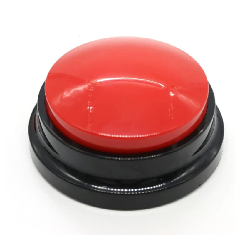 Recordable Talking Button for Dogs - Red