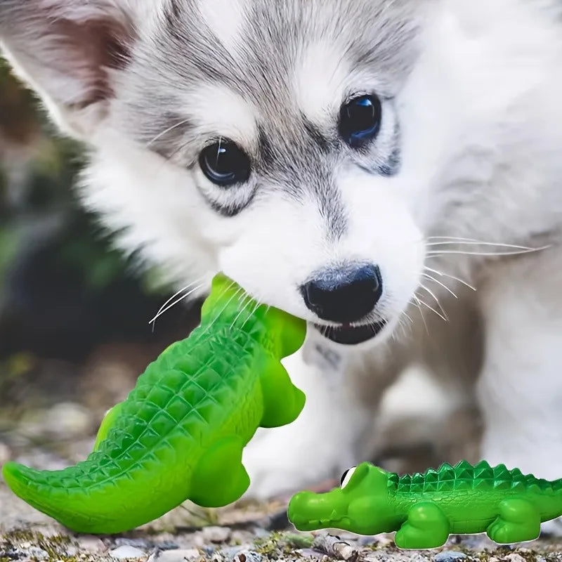 Latex Crocodile Squeaky Toy