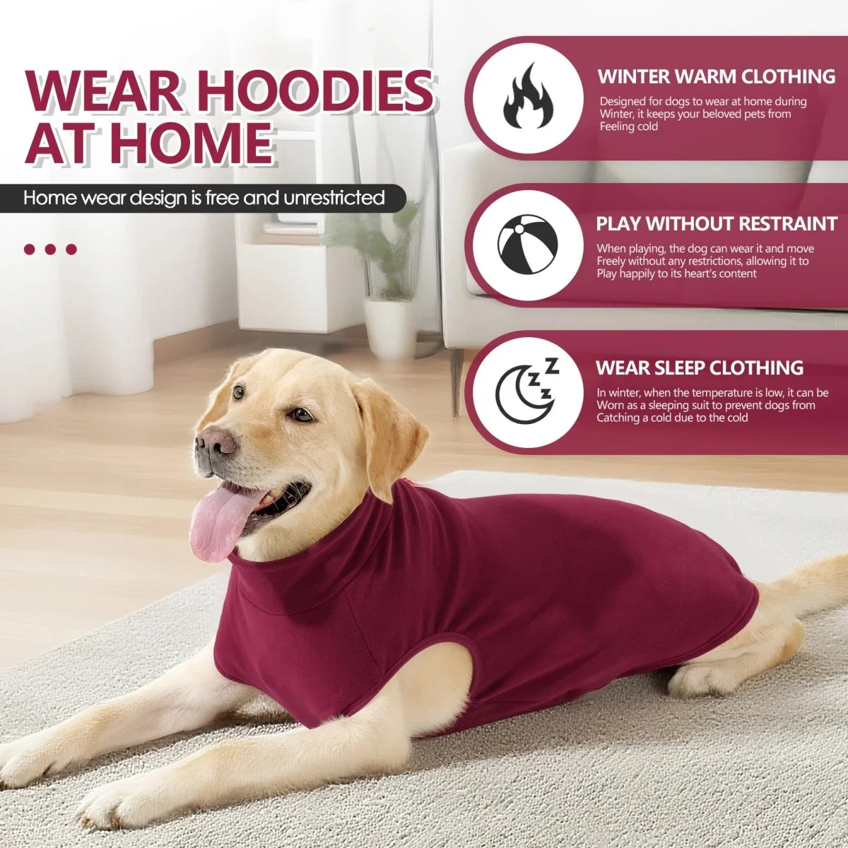 Soft Stretch Jumper for Dogs