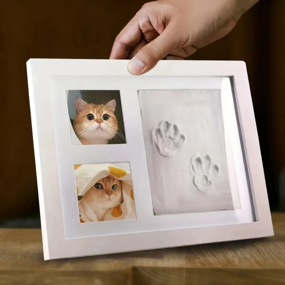 Clay Paw Print Photo Frame Kit