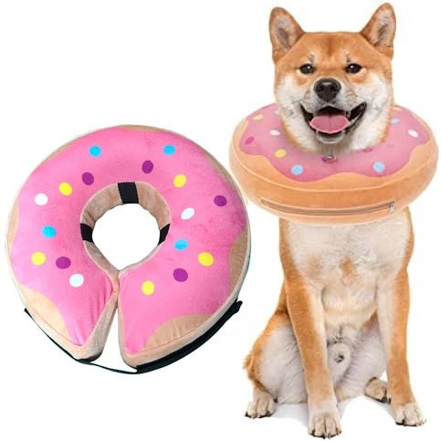 Inflatable Recovery Collar - Pink / S