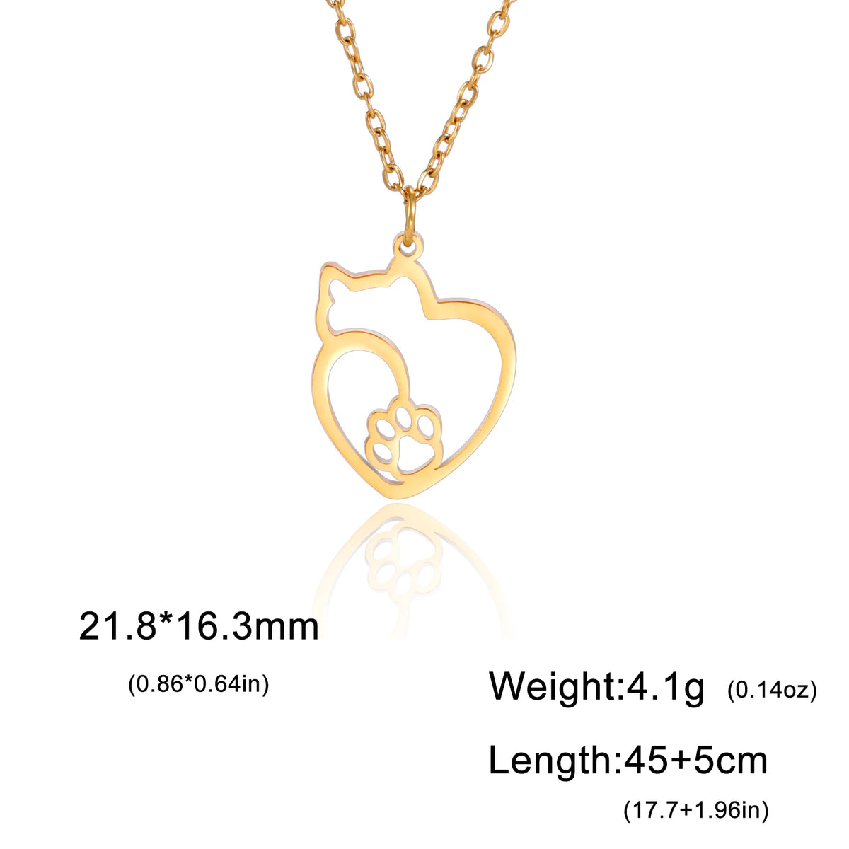 Little Kitten Pendant Necklace