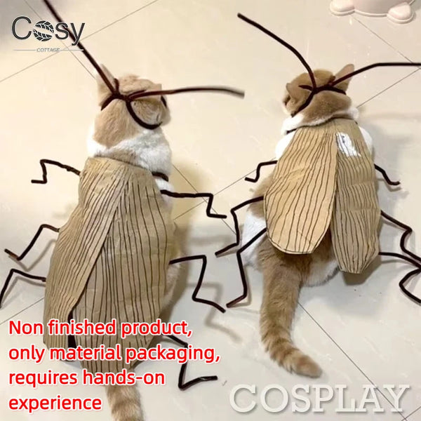 Cockroach Costume for Cats