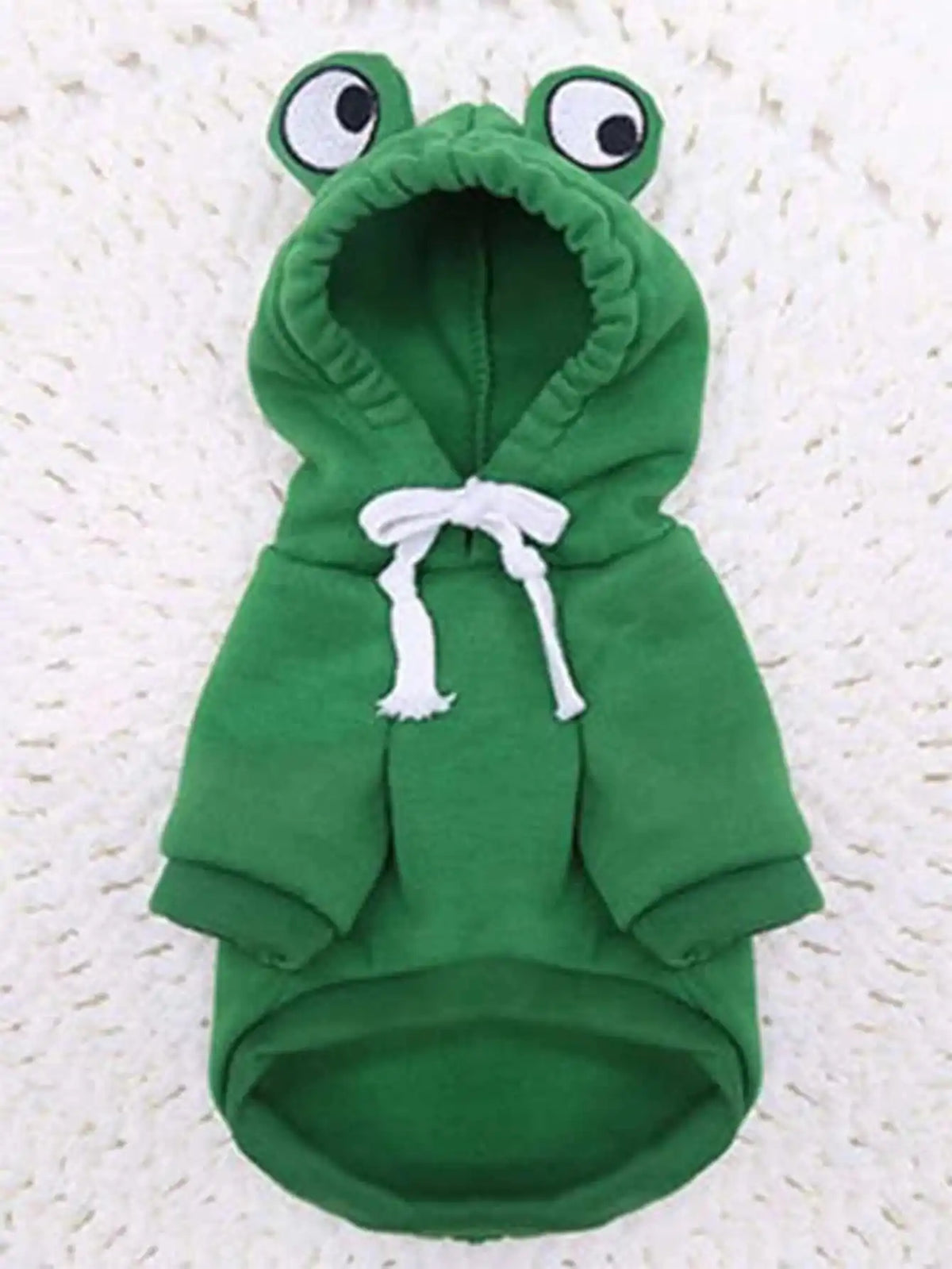 Green Frog Hoodie for Small Dogs