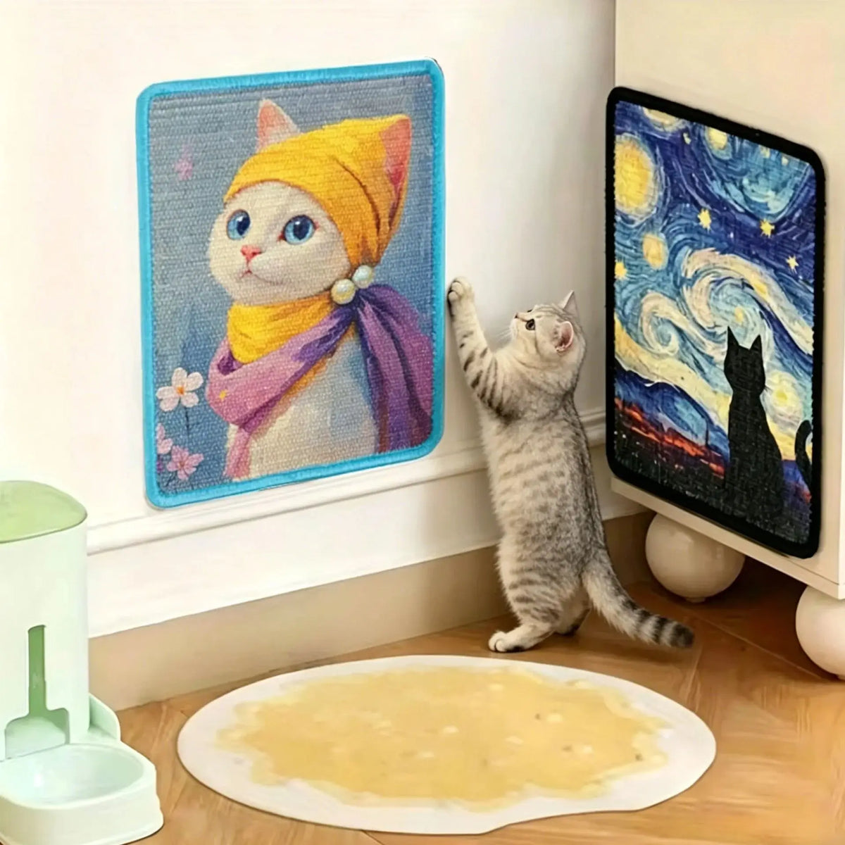 Art Print Wall Scratching Pad