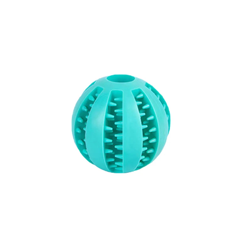 Treat Dispensing Rubber Ball for Dogs - Lake Blue / 5 cm (small dogs)