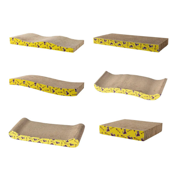 Curved Cardboard Cat Scratcher Lounger
