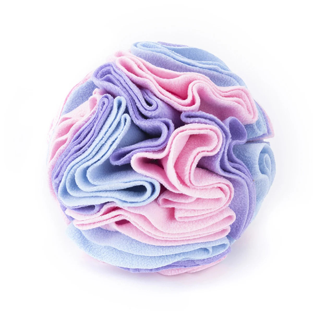 Snuffle Ball Treat Puzzle - Lilac and pink / 20 cm