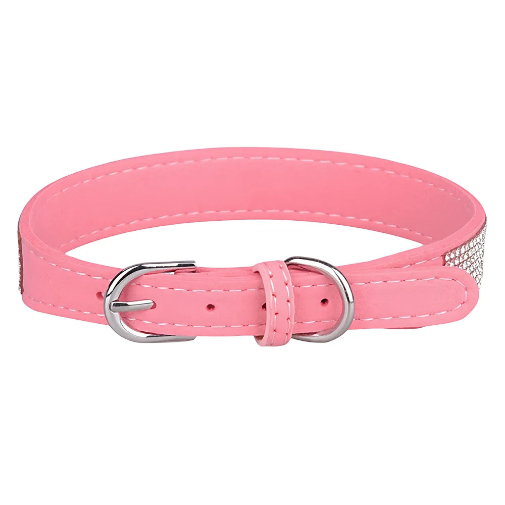 Sparkly Rhinestone Collar for Dogs and Cats