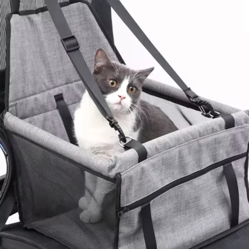 Hanging Car Booster Seat for Small Dogs