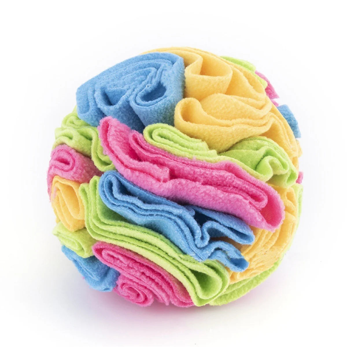 Snuffle Ball Treat Puzzle - Pastel rainbow / 10 cm