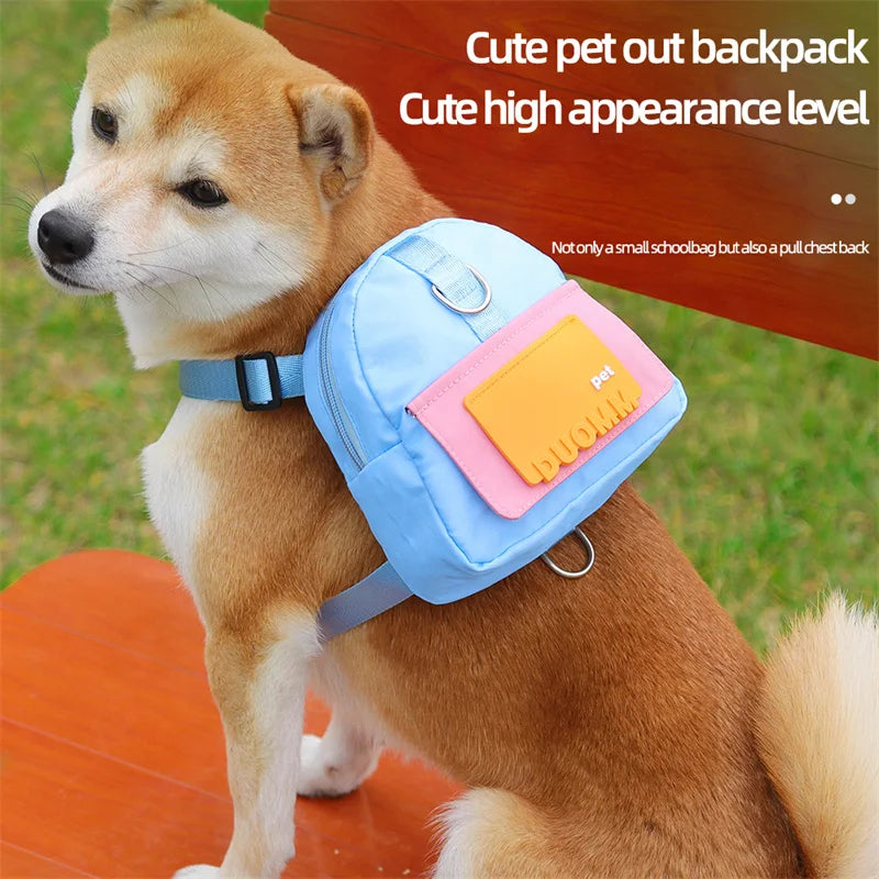 Mini Backpack Harness for Dogs