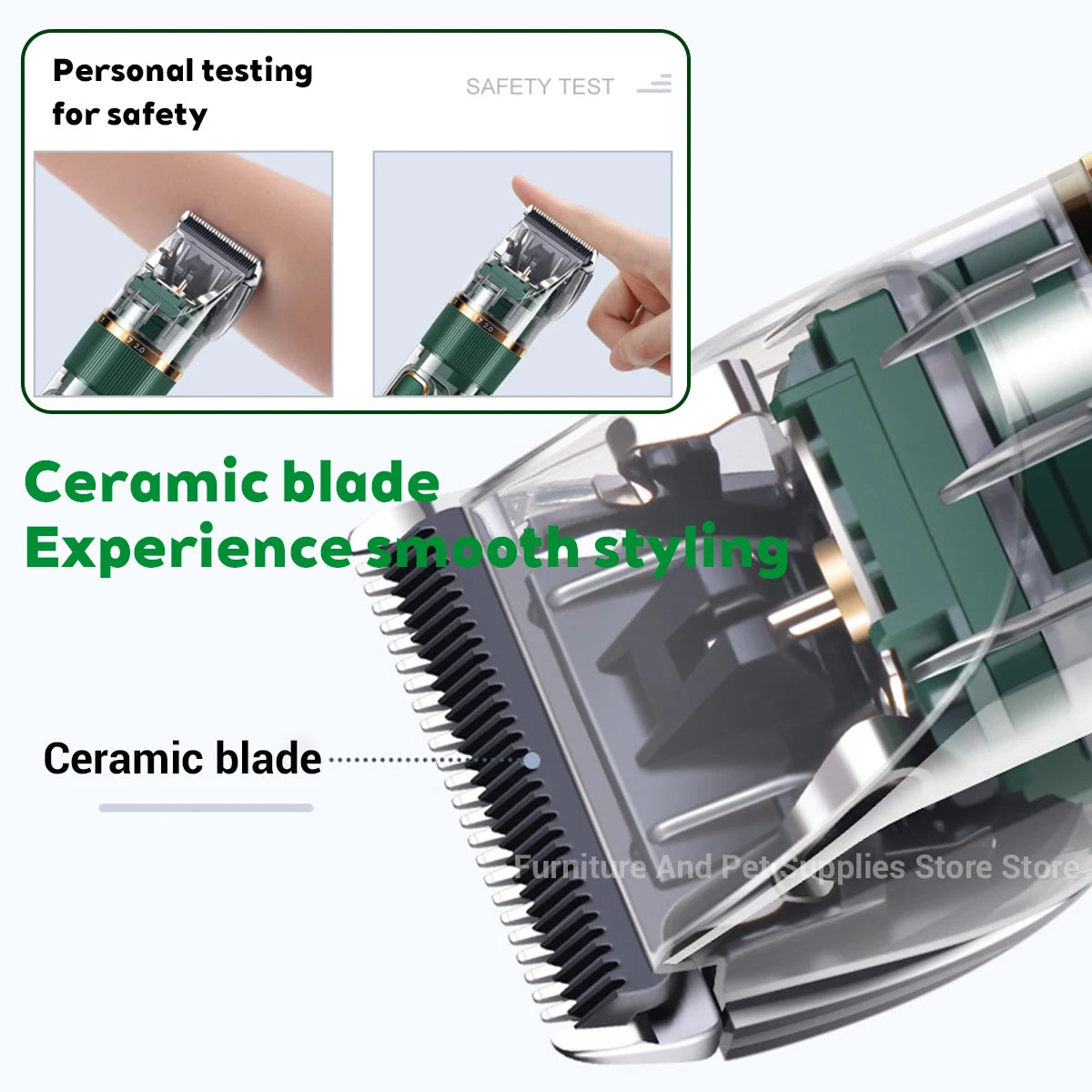 Rechargeable Pet Hair Clipper