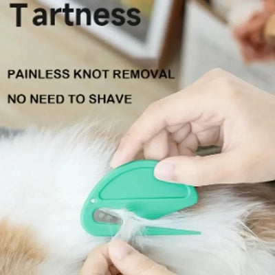 Pet Knot Cutter for Tangles and Mats