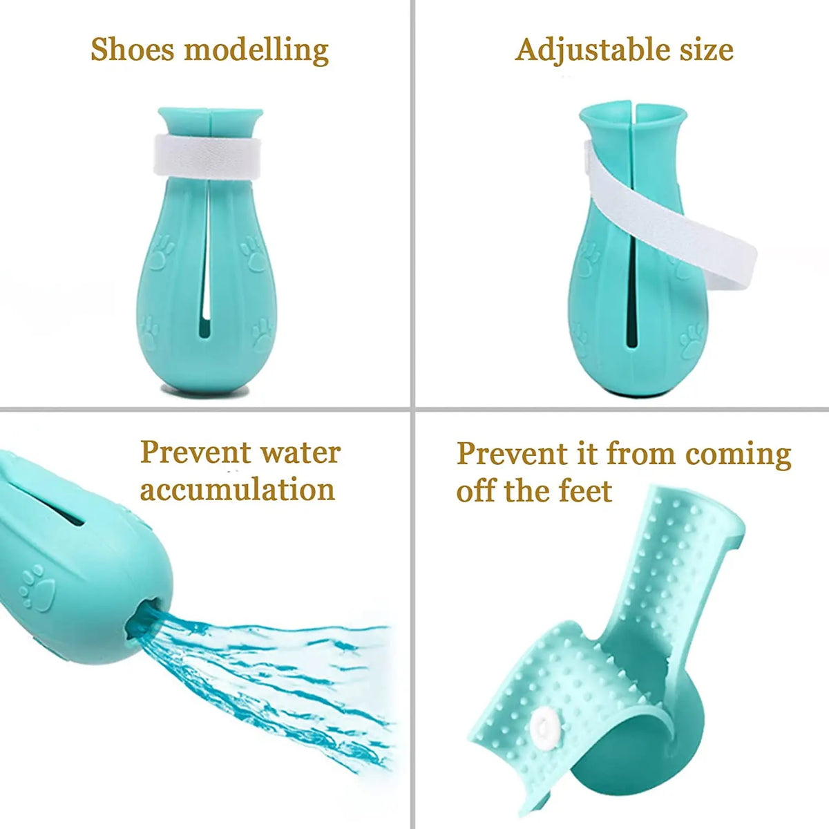 Anti-Scratch Bath Boots for Cats