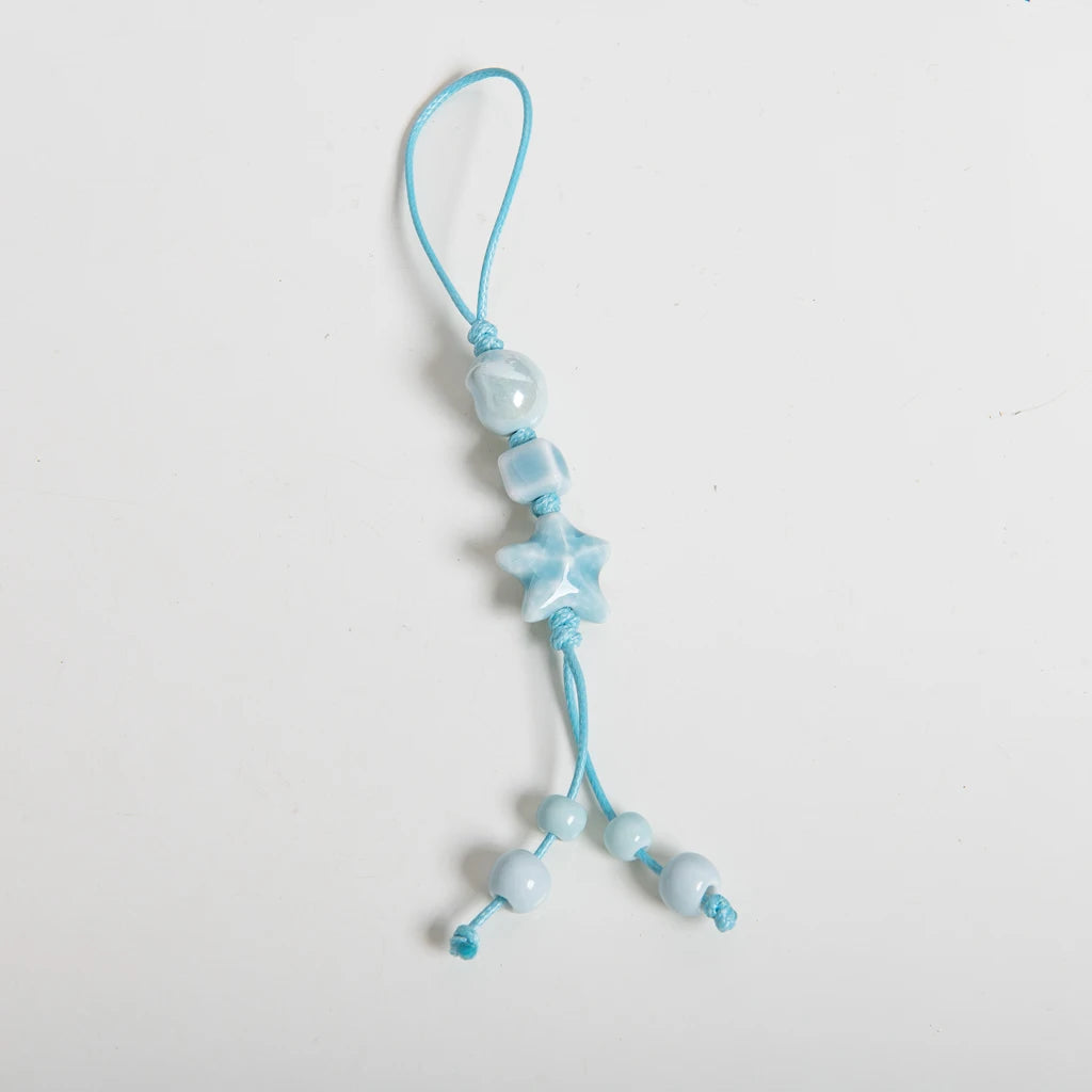 Ceramic Star Cat Paw Charm