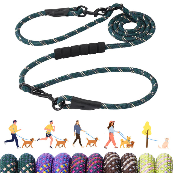 Padded Rope Lead, Converts to Double Lead
