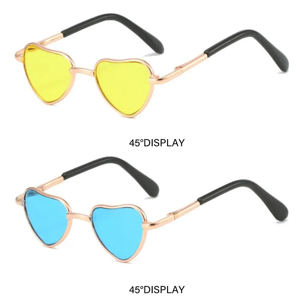 Heart-Shaped Pet Sunglasses