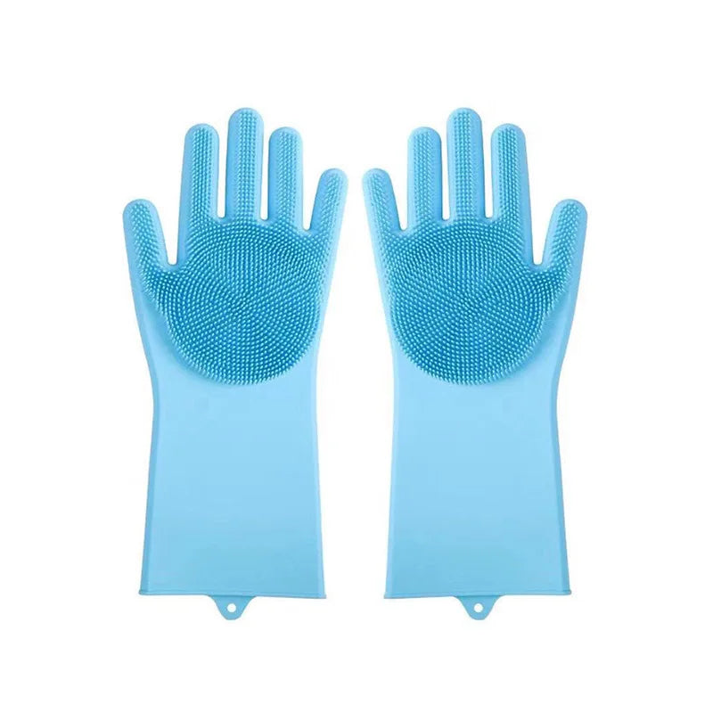 Silicone Bathing and Grooming Gloves