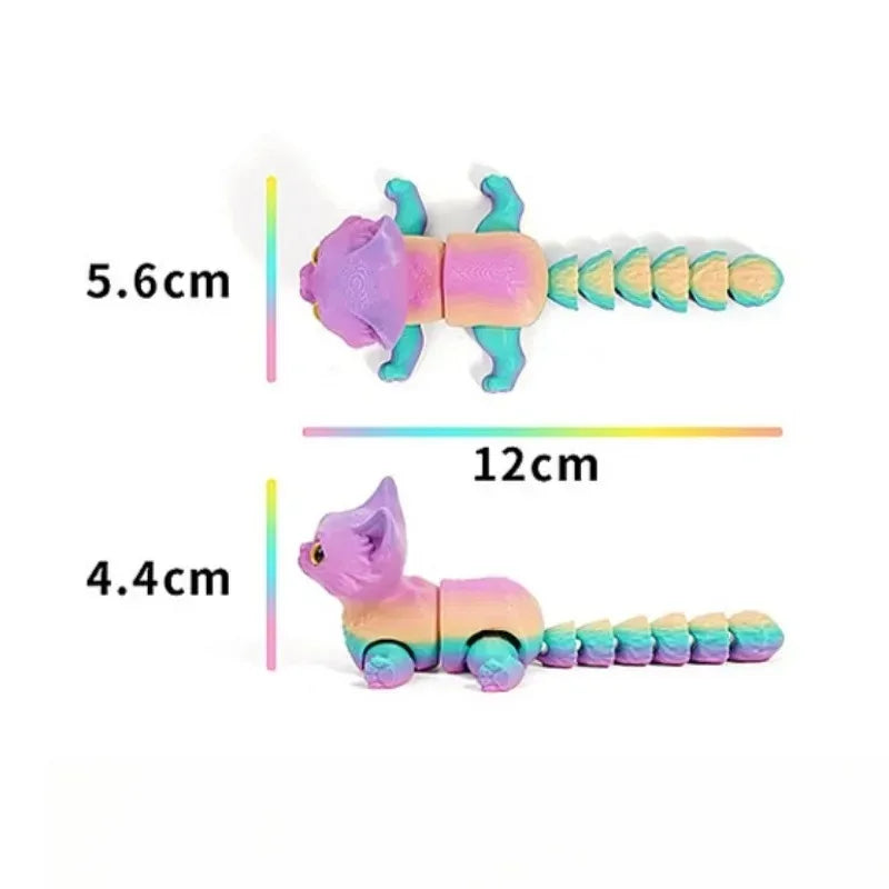 Wiggly Tail Cat Ornament