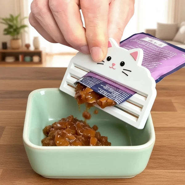 Pet Food Pouch Squeezer