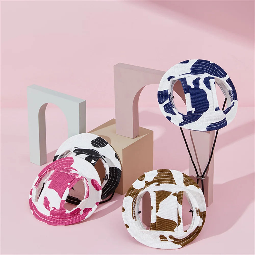 Printed Sun Cap for Dogs