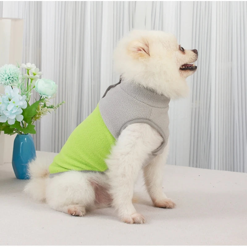 Soft Fleece Vest for Small Dogs and Cats