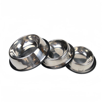 Non-Slip Stainless Steel Pet Bowl