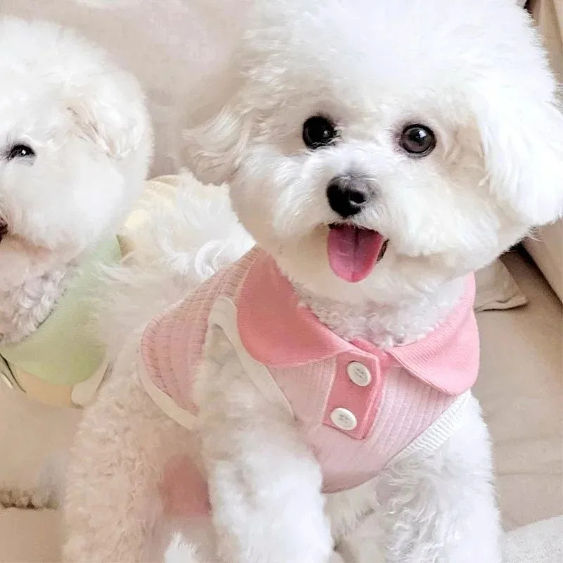 Pet Polo Shirt - Pink / XS