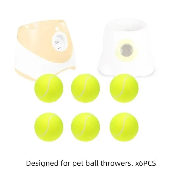 Mini Tennis Balls for Dogs, 5 cm - Pack of 6