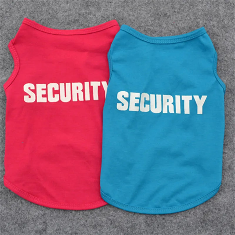 Printed Summer Vest for Small Dogs