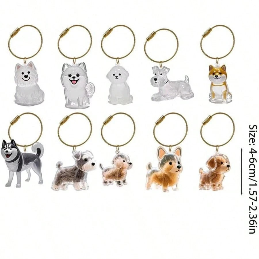 Resin Pet Fur Keepsake Capsule