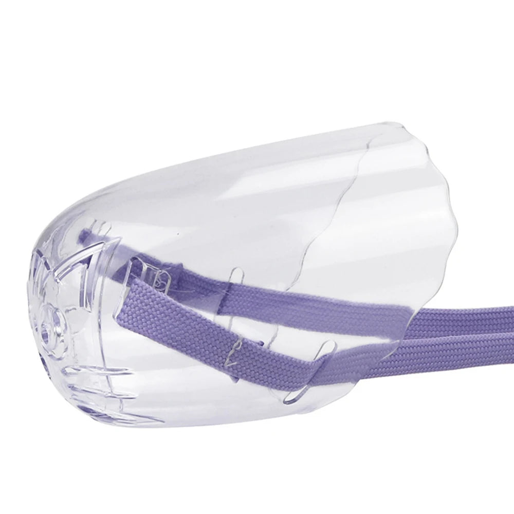 Clear Grooming Muzzle for Cats - S