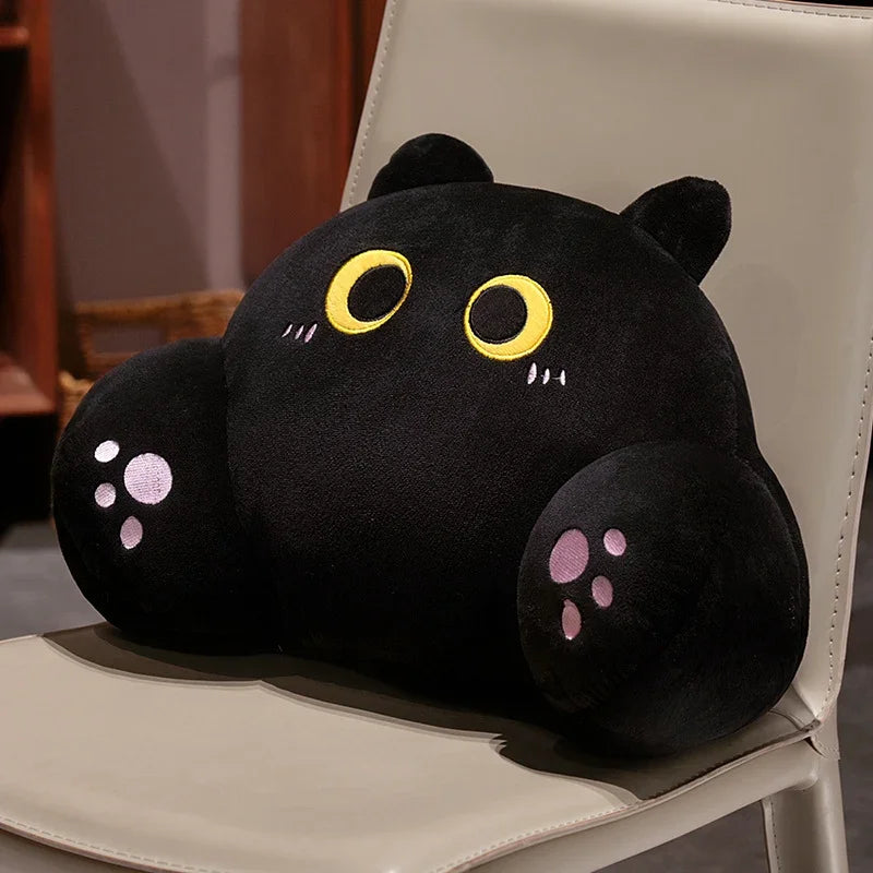Cat Shaped Back Cushion