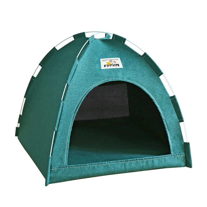 Foldable Pet Tent Bed