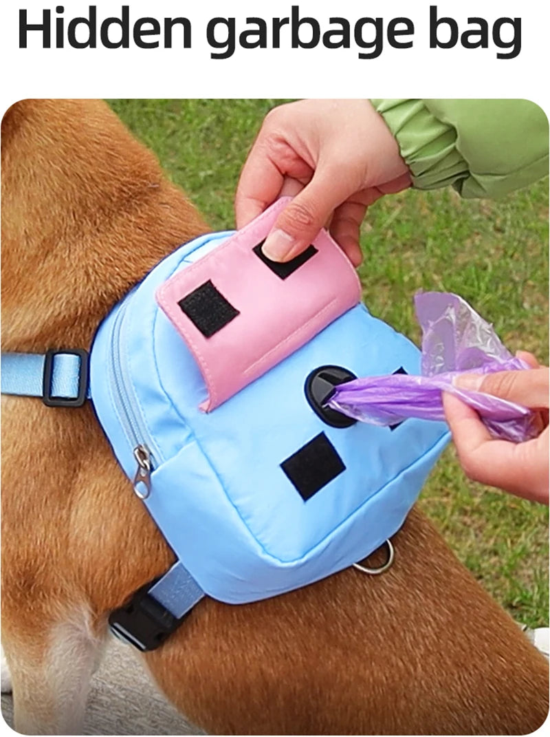 Mini Backpack Harness for Dogs