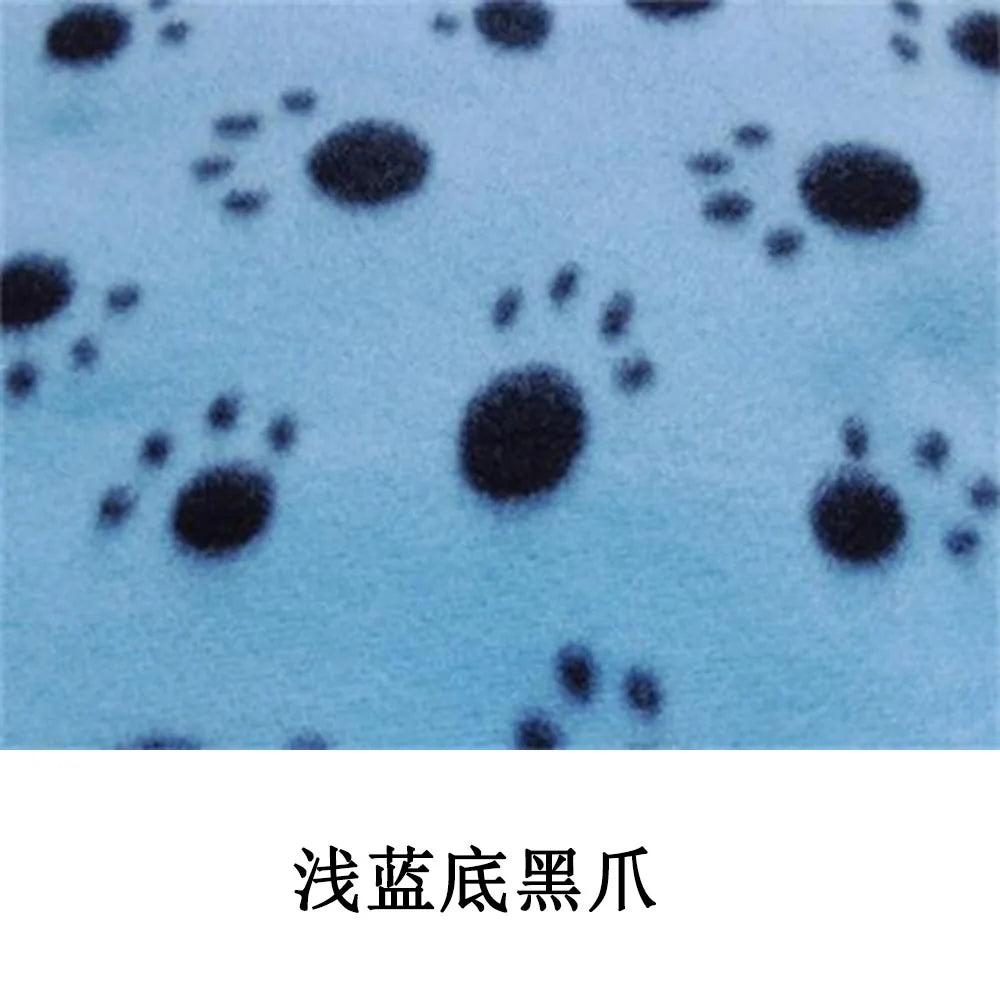 Soft Fleece Pet Blanket - Paw 15 / 60 x 70 cm