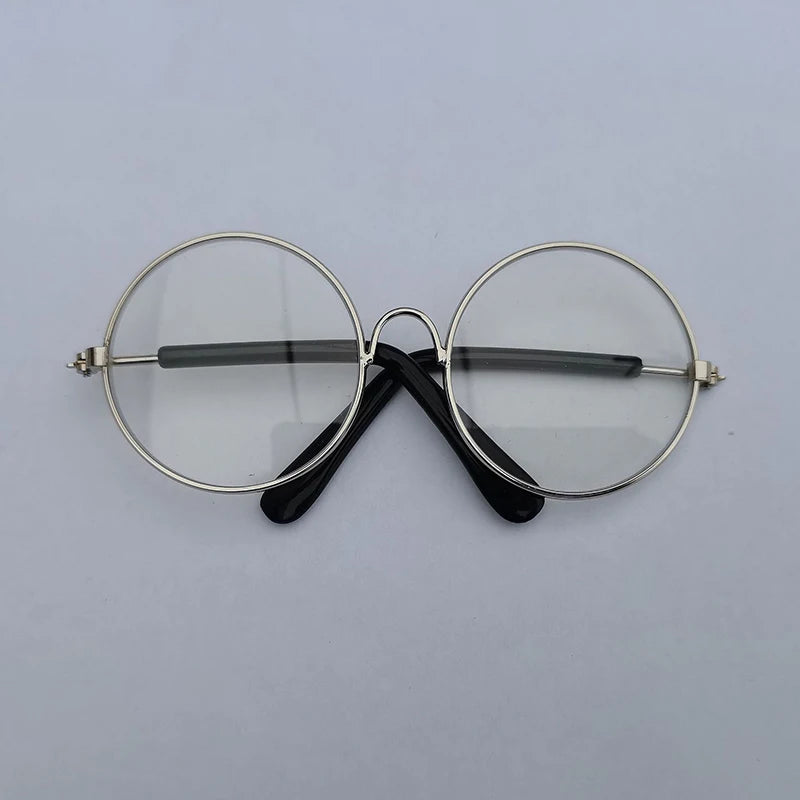 Round Pet Sunglasses - Clear