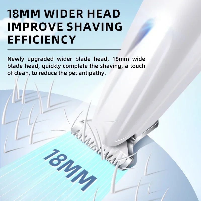 Rechargeable Paw Trimmer with LED Light