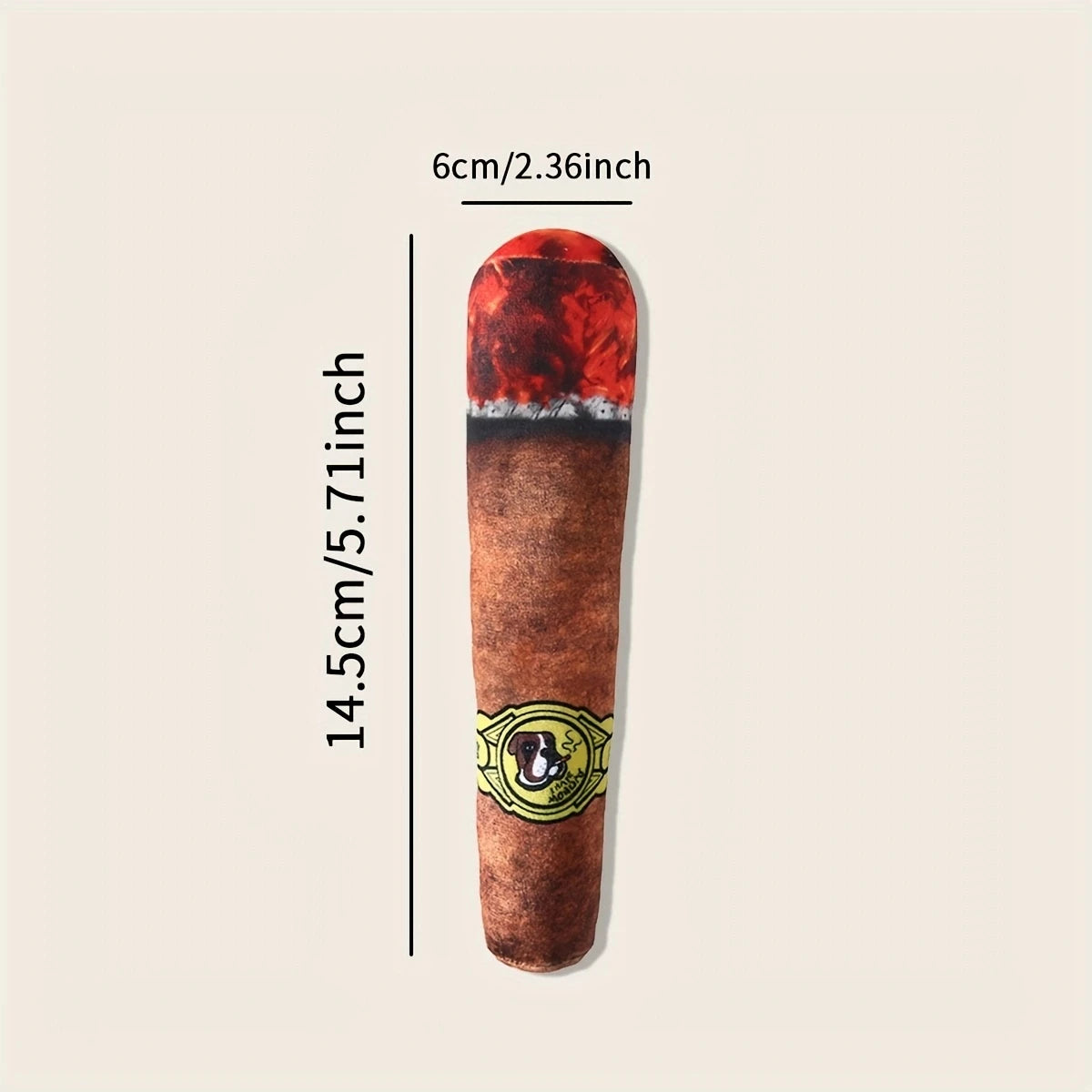 Plush Cigar Chew Toy